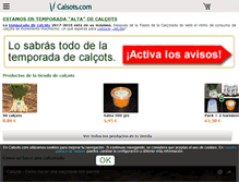 Tablet Screenshot of calsots.com